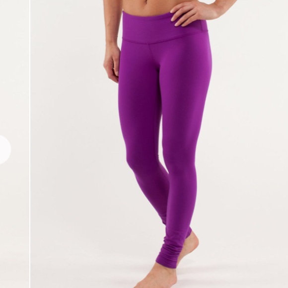 lululemon athletica Pants - Lululemon Purple Wunder Under Pants